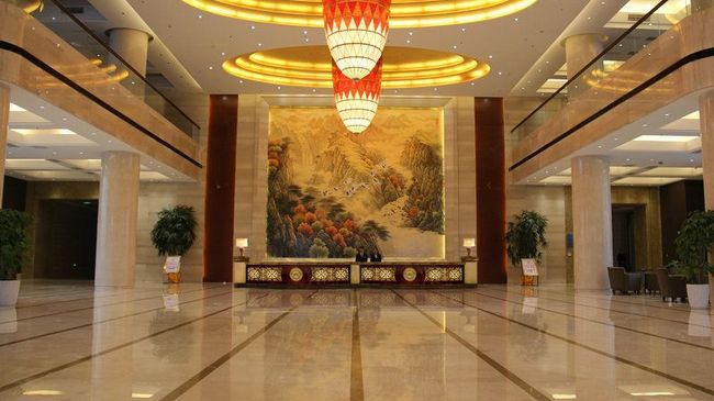 Moksan Qinyuan Conference Resort Hotel Chengdu Dalaman gambar